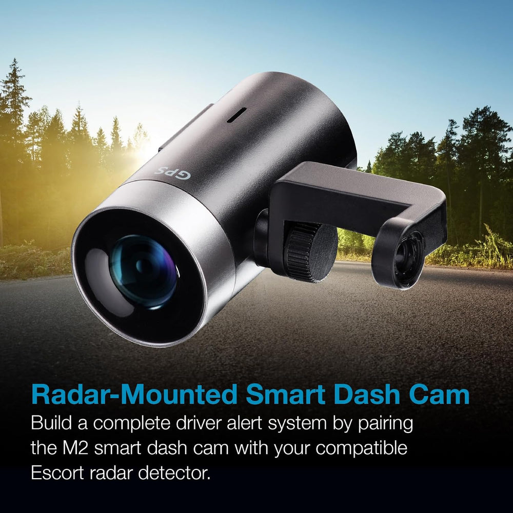 Escort M2 Smart Dash Cam, 1080P Full HD Video Dash Cam, Incident Reports