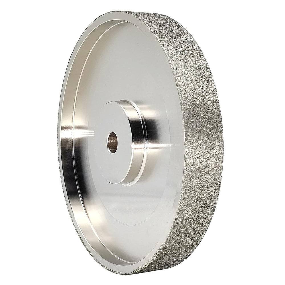 CBN Grinding Wheel 6 Inch 80 Grit, 1/2" Arbor, for Bench Grinders