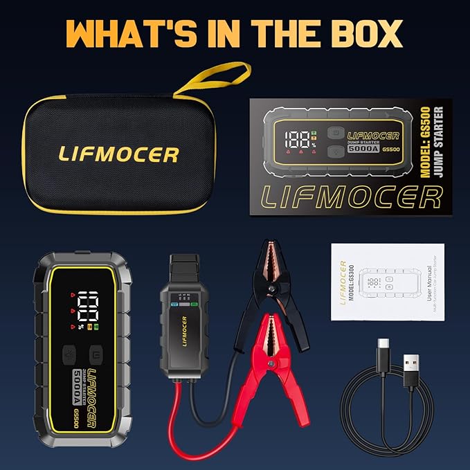 GS500 Car Jump Starter