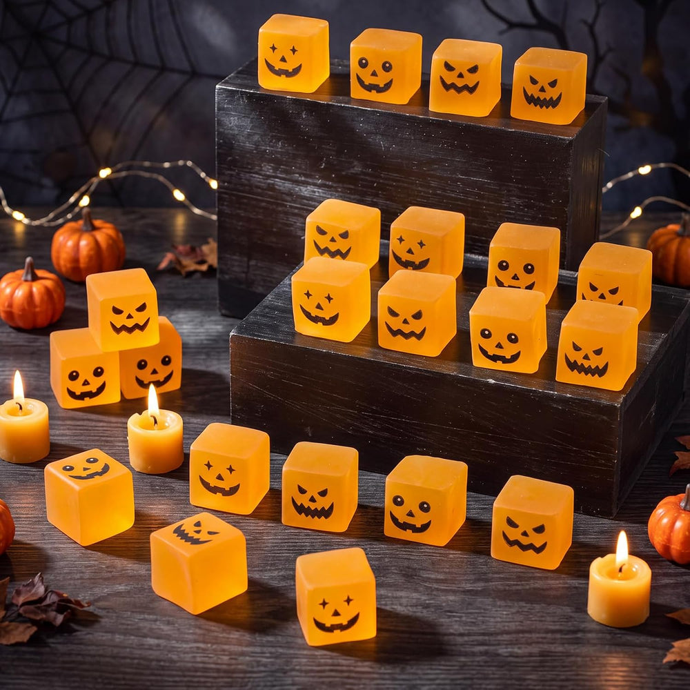 Thenshop 100 Pcs Halloween Christian Pumpkin Ice Cube Balls Party Favors