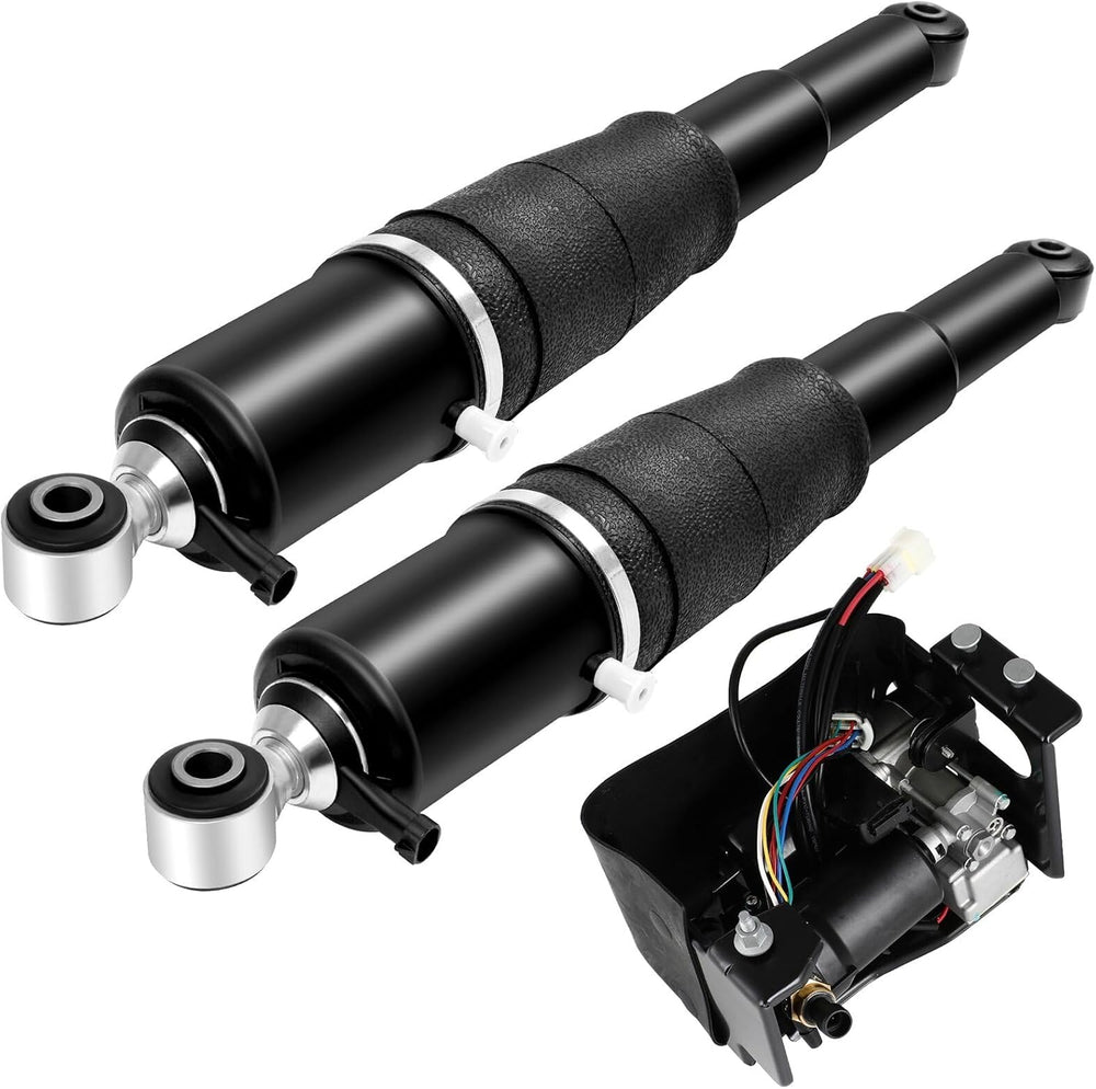 SCITOO Rear Air Suspension Air Compressor Pump Compatible with Cadillac
