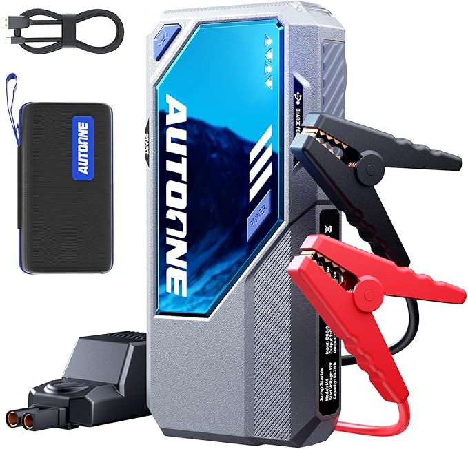 AUTOONE M4 Jump Starter 7500A Car Jumper Starter Portable, 12V Battery Jump
