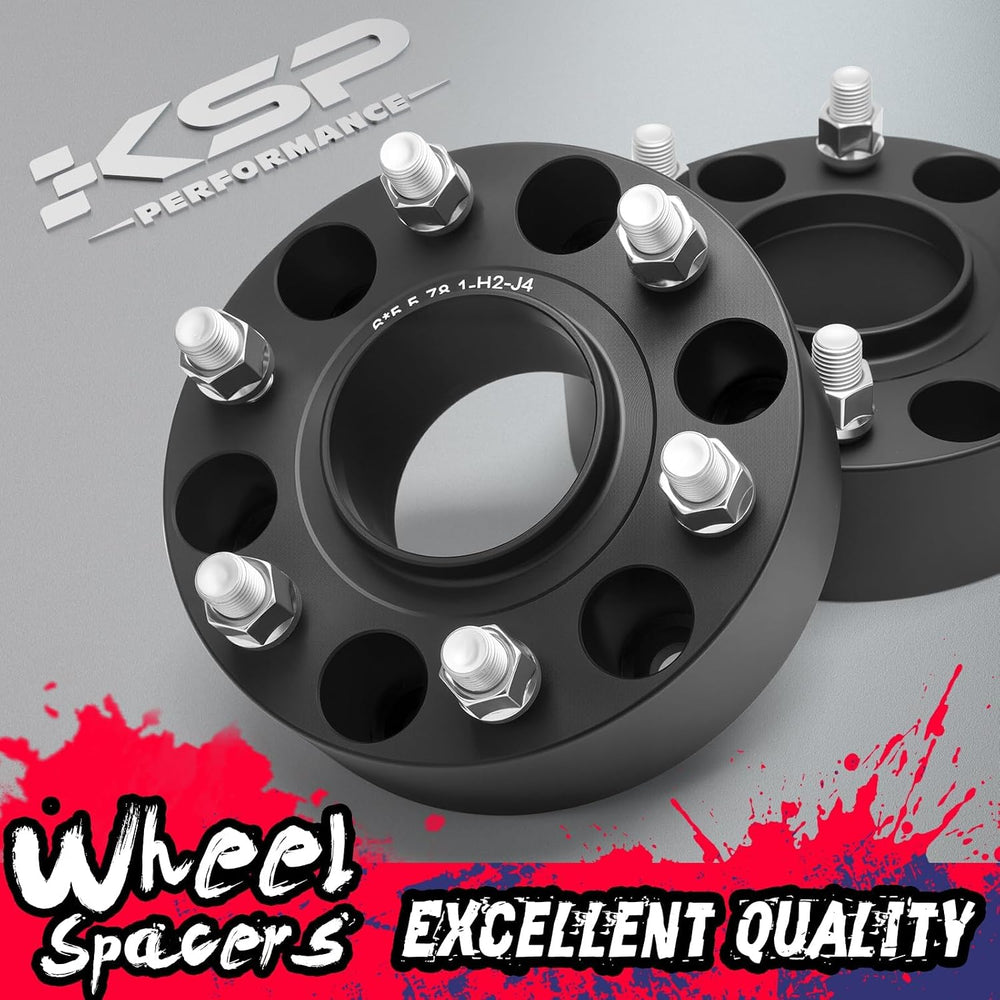 KSP 6x5.5 Wheel Spacers 2 Inch for Silverado 1500 Sierra 1500, 6x139.7 M14x1....
