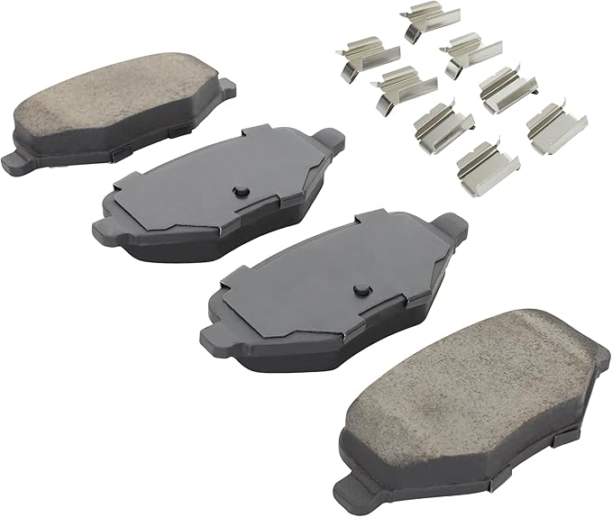 Premium Ceramic Rear Brake Pads Compatible