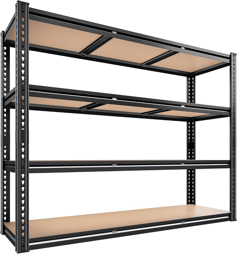 ROOMFAVE 48" W Garage Shelving 2200LBS, 4-Tier Storage Shelves
