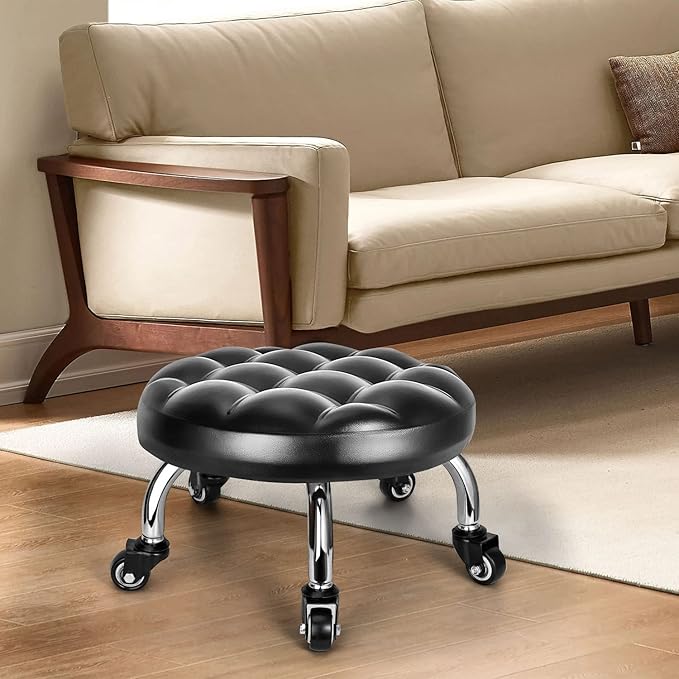 Low Rolling Stool, Low Stool