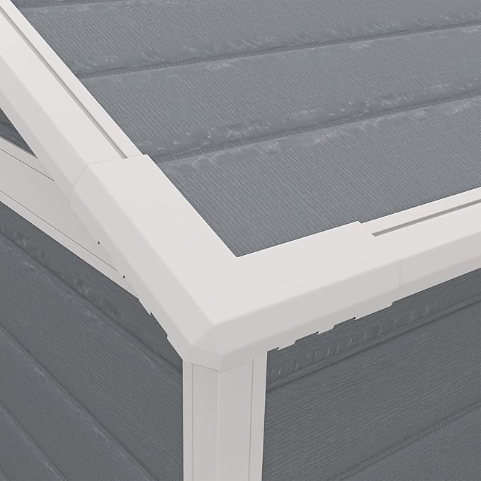 Outsunny 6' x 4.5' Outdoor Storage Shed, Plastic Shed