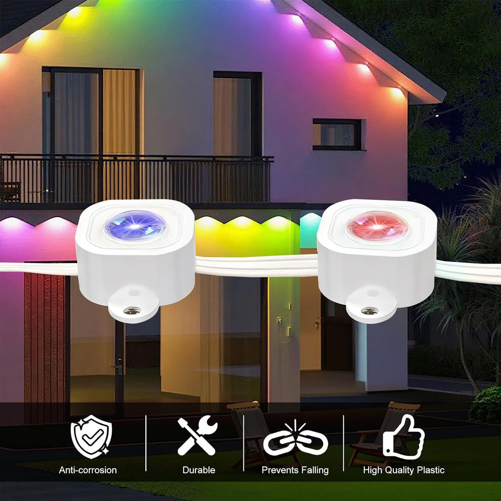 65 Set Light Clips Mounting Brackets for Govee Pro H706/H806 Outdoor Lights