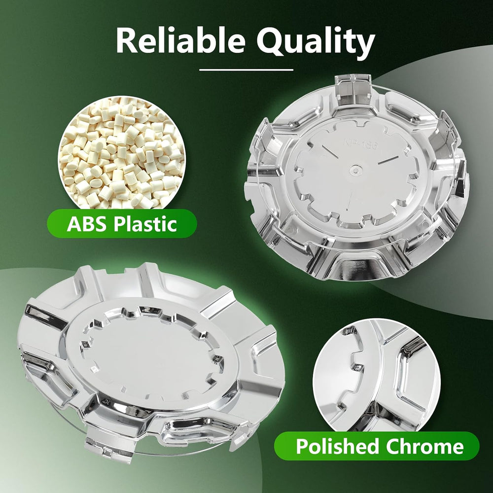 4PCS Wheel Center Caps Hubcap Cover for Chevy Silverado 1500 High Country 201...