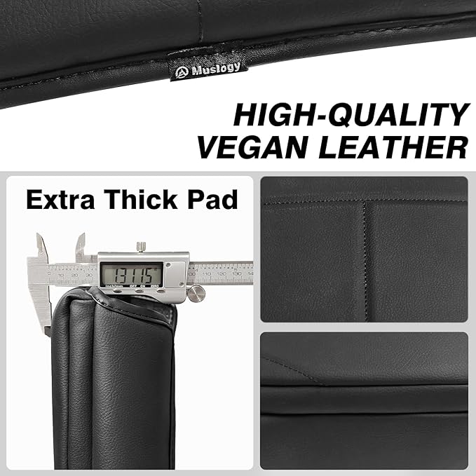 Muslogy Center Console Armrest Cover Compatible