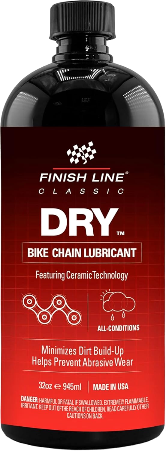 Finish Line Dry Chain Lubricant Squeeze Bottle 32 fl oz