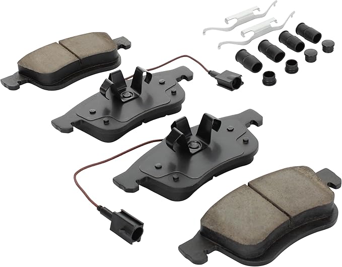 Premium Ceramic Front Brake Pads Compatible
