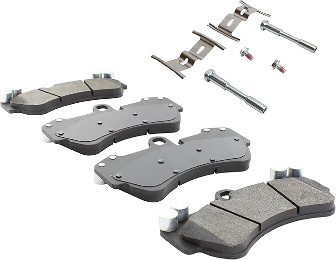Premium Semi-Metallic Front Brake Pads Compatible