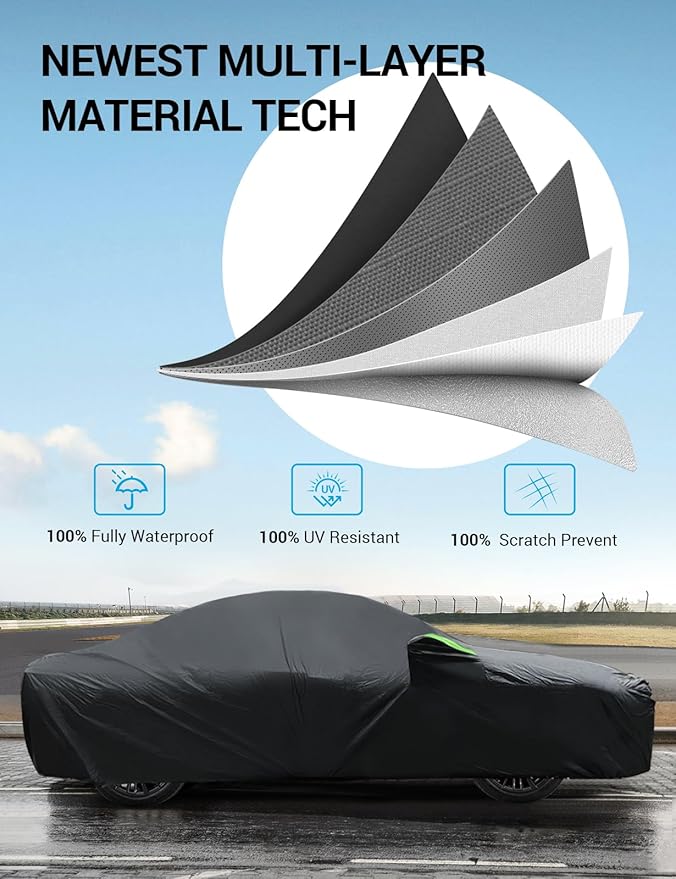 Proadsy 2025 Upgrade Car Cover Custom Fit