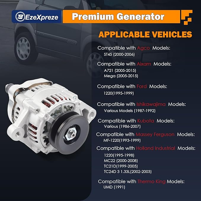 Ezexpreze New Alternator Compatible