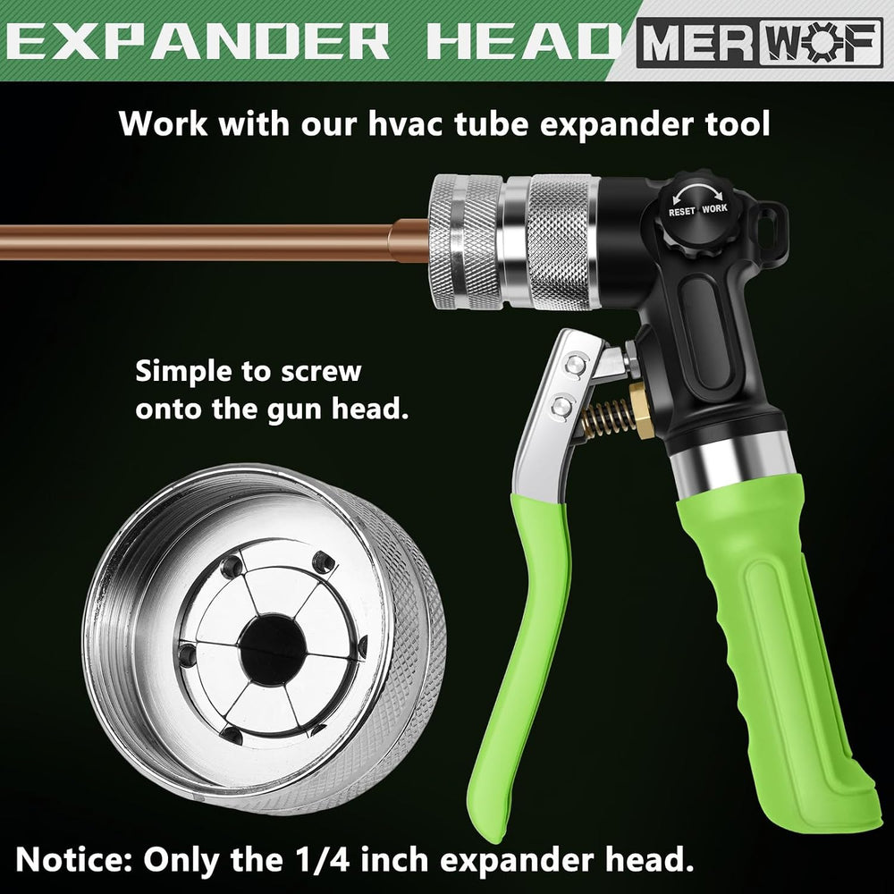 1/4 Inch Expander Head for HVAC Tube Expander Tool (1/4 inch)