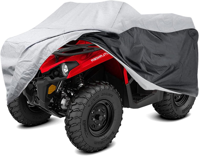 ATV Cover All Weather Outdoor Protection, Heavy Duty 420D Waterproof Oxford