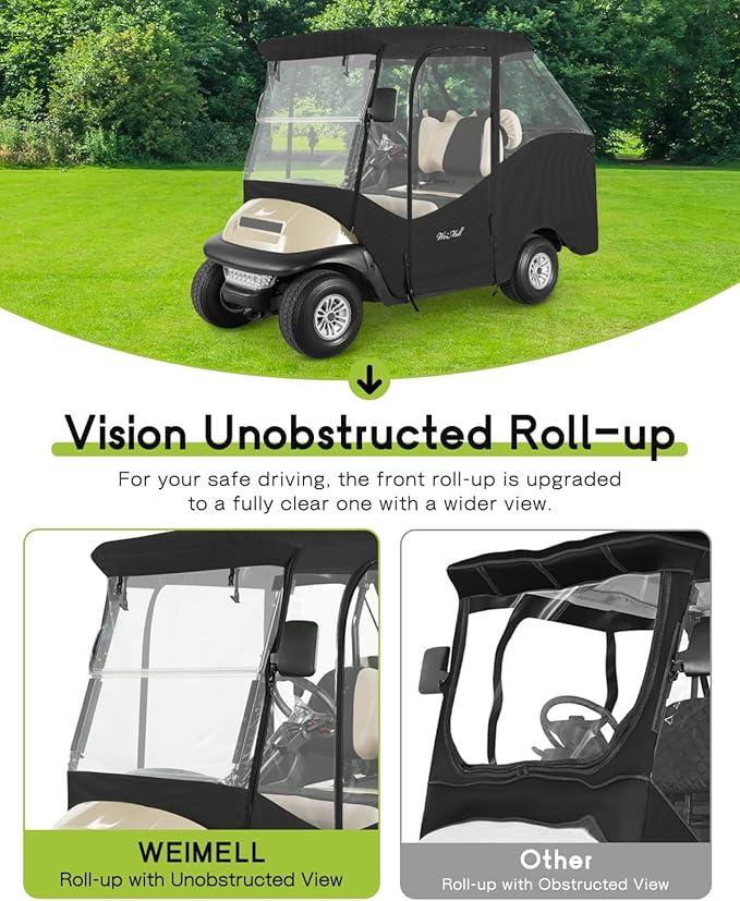 4 Passenger Golf Cart Enclosure