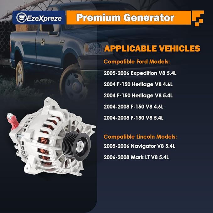 Ezexpreze 8318 New Alternator Fit