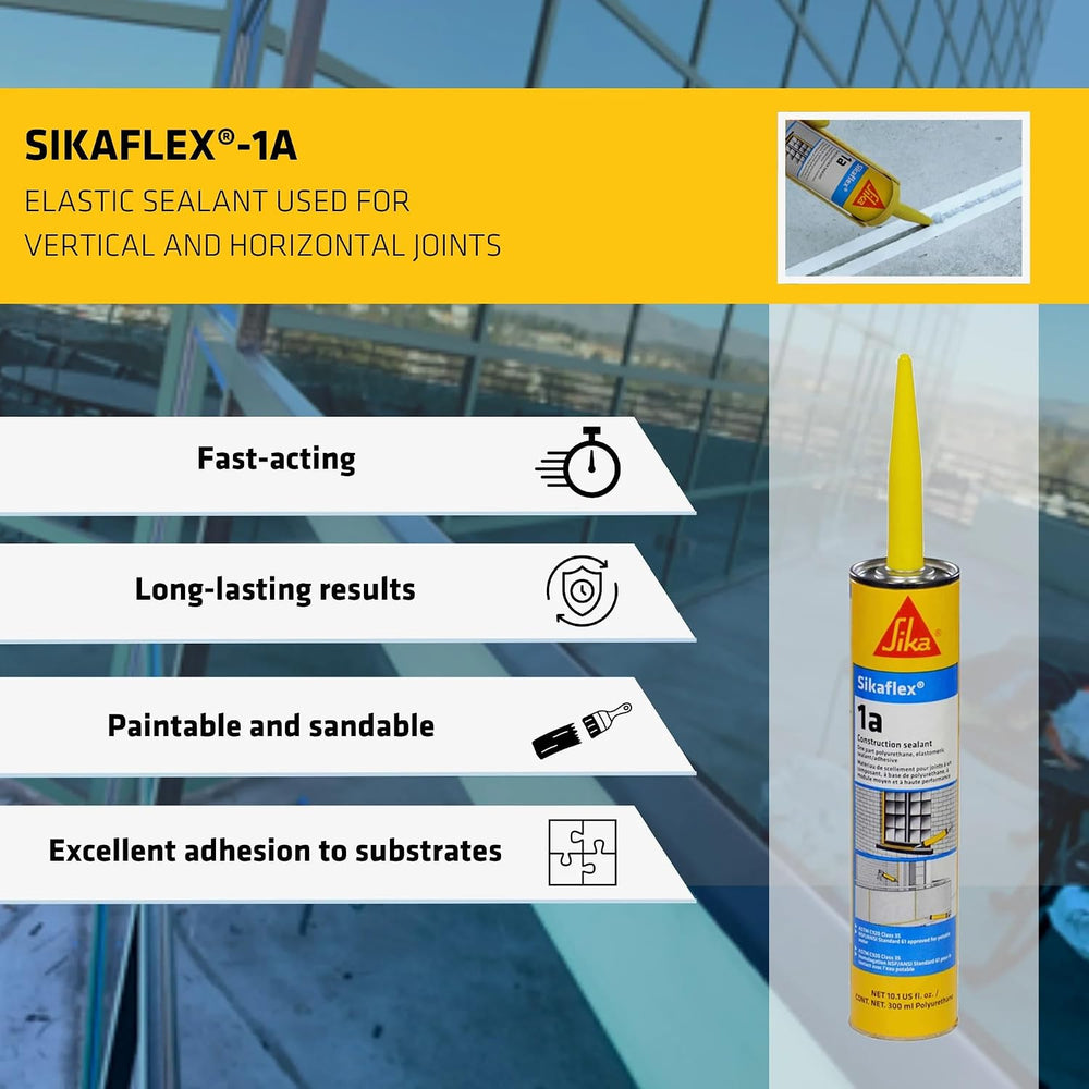 Sikaflex 1a Polyurethane Sealant Kit, Dark Bronze, Pack of 24