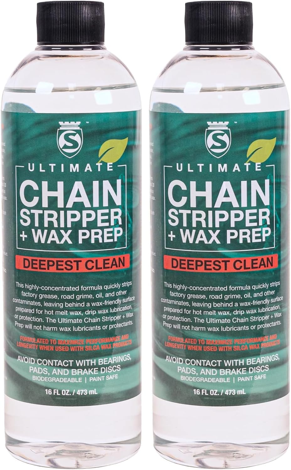 SILCA Ultimate Chain Stripper and Wax Prep, 16 oz - Quick One-Step Bike Chain...