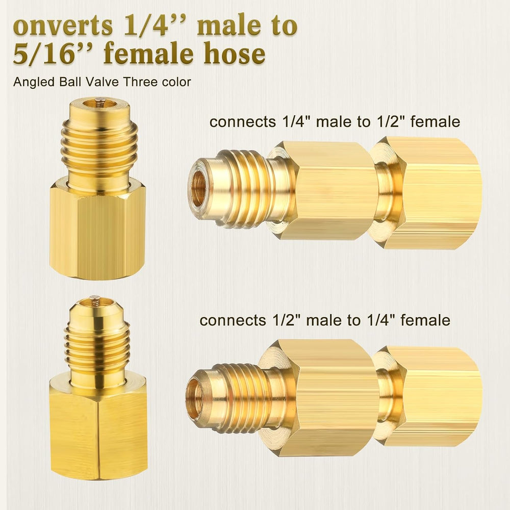 Tujoe 323 Pcs R410a Valve Core Remover Installer Tool Valve Core and Remover ...