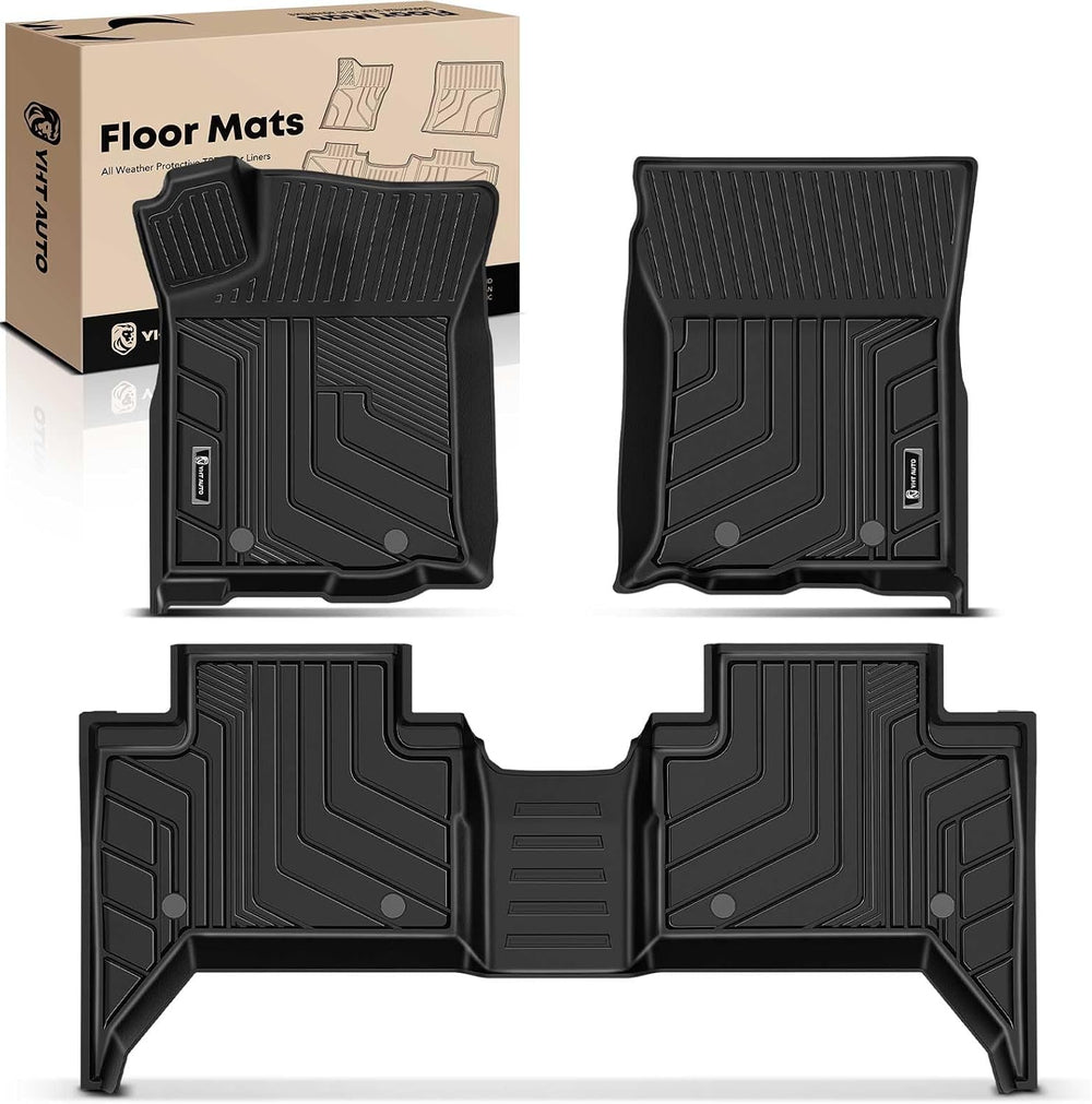 YHTAUTO Floor Mats Fit 2016-2023 Toyota Tacoma Double Only