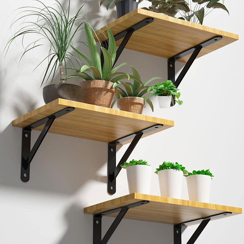 20 Inch Shelf Brackets for Heavy Load, 4 6 8 10 12 14 16 18 Inch Home, Garage...