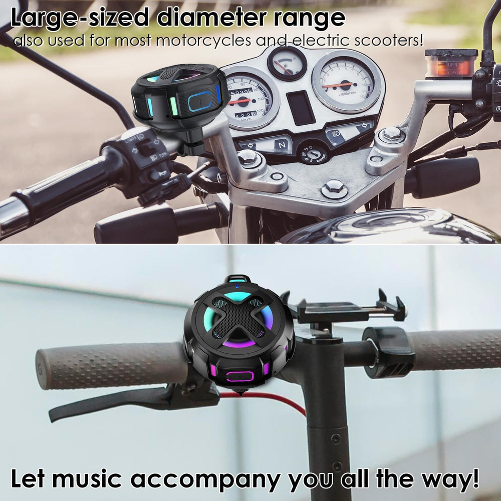 Upgraded, Pro Bike Speaker, with Pro Handlebar Mount, Bluetooth V5.4, IPX7 Wa...