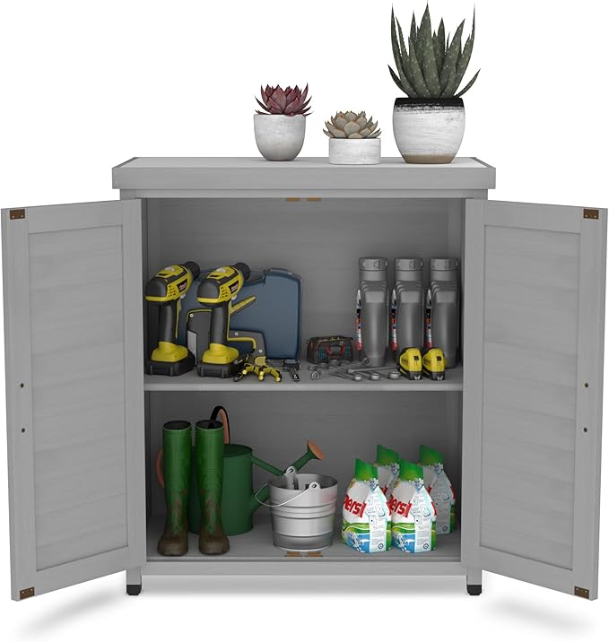 Outdoor Storage Shed Waterproof, Potting Shed