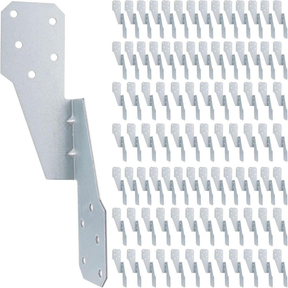 100 Pack Hurricane Straps Brackets, Heavy Duty Hurricane Ties