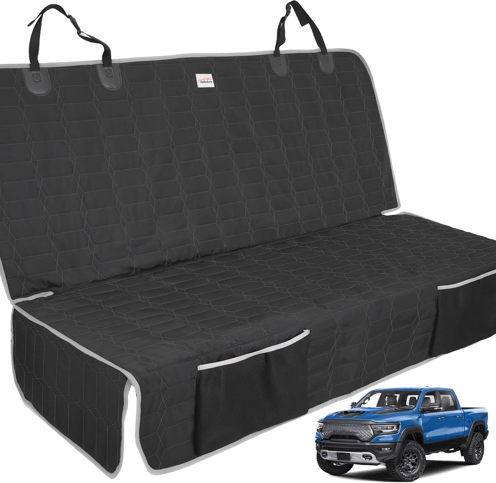 Reliadura Dog Car Seat Cover for Back Seat,Washable Bench Seat Cover for Truc...