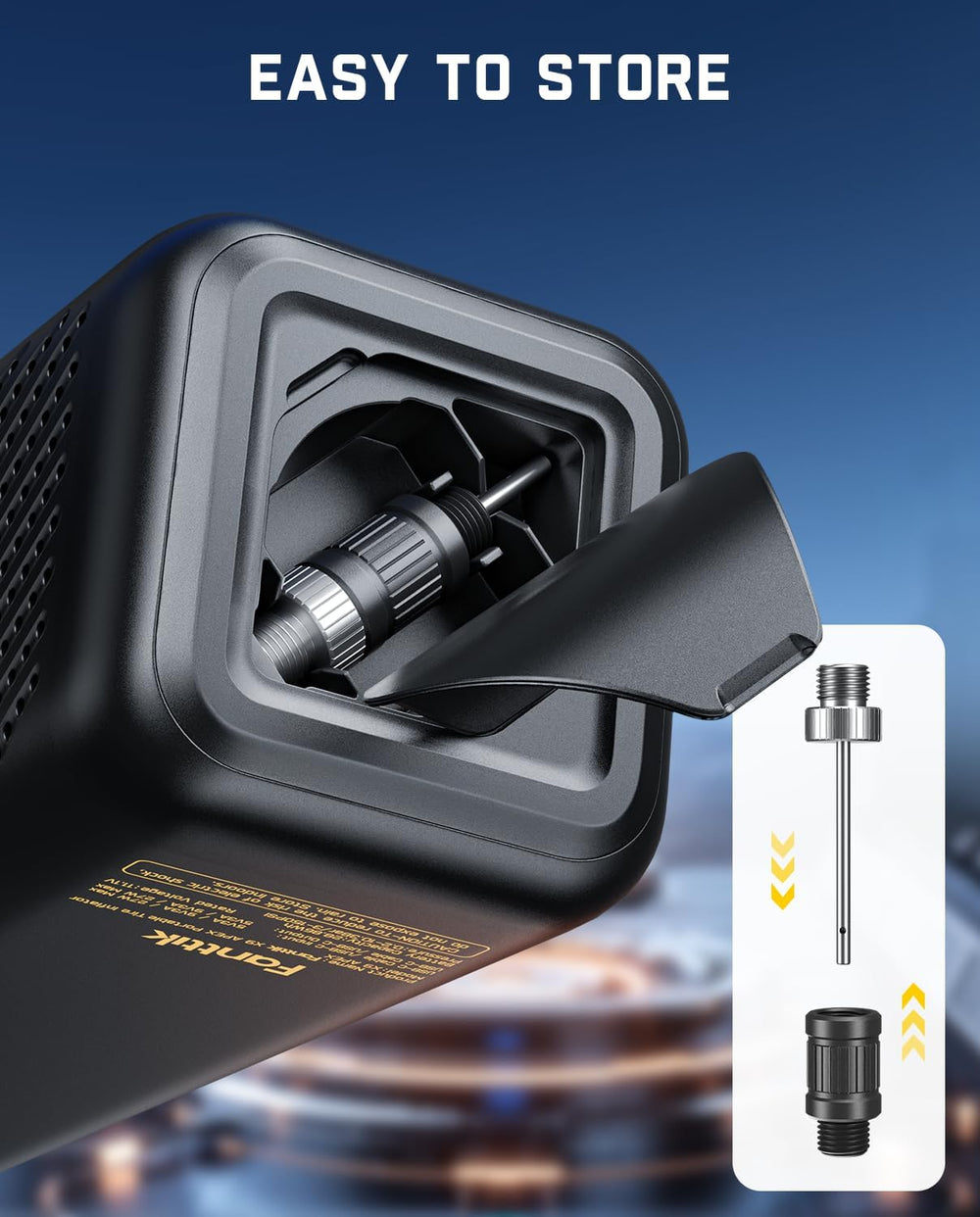 Fanttik X9 APEX Portable Air Compressor for Car Tires, 35s Fast Inflation