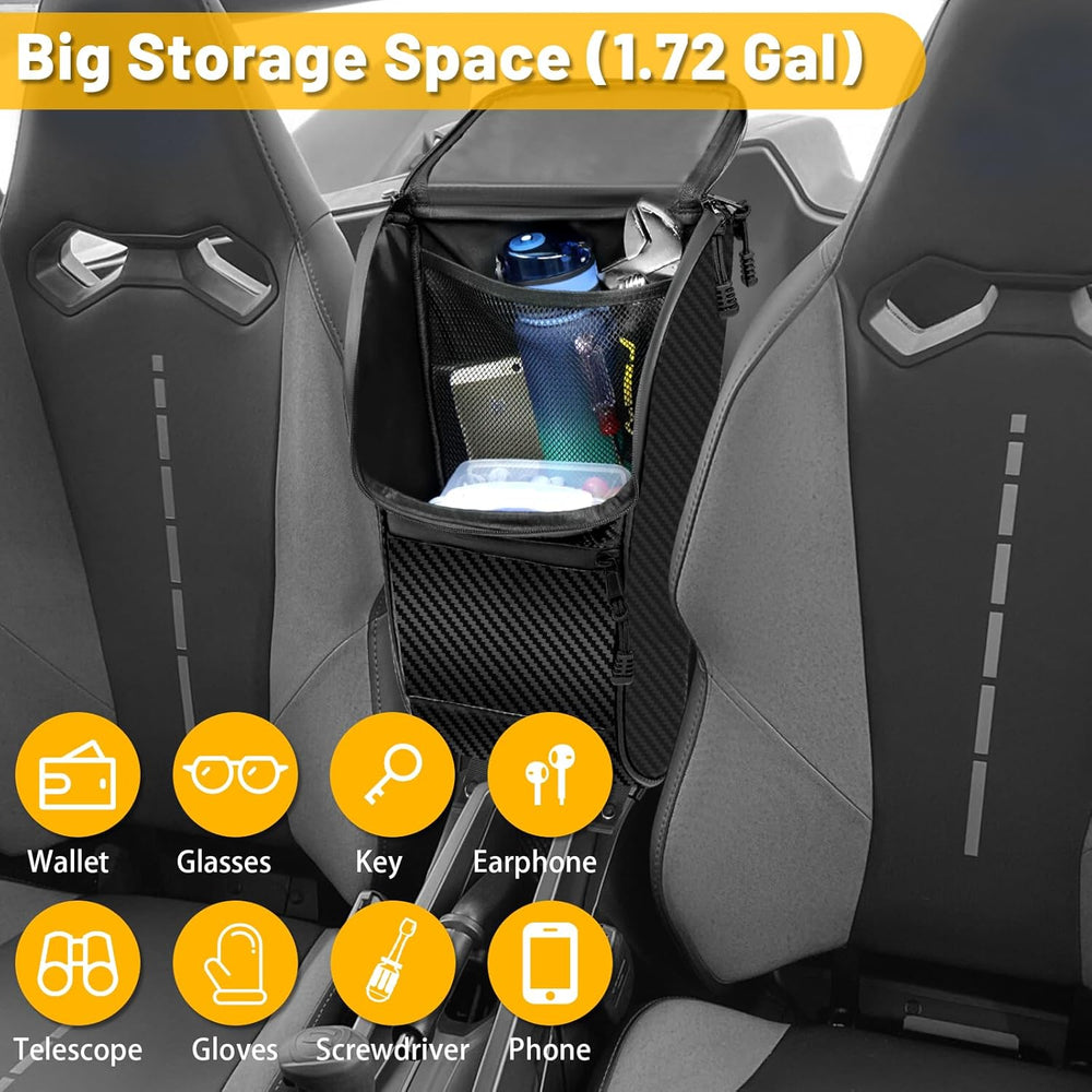 StarknightMT Zforce 950 Center Storage Bag Water Resistant 1680D UTV Driver C...