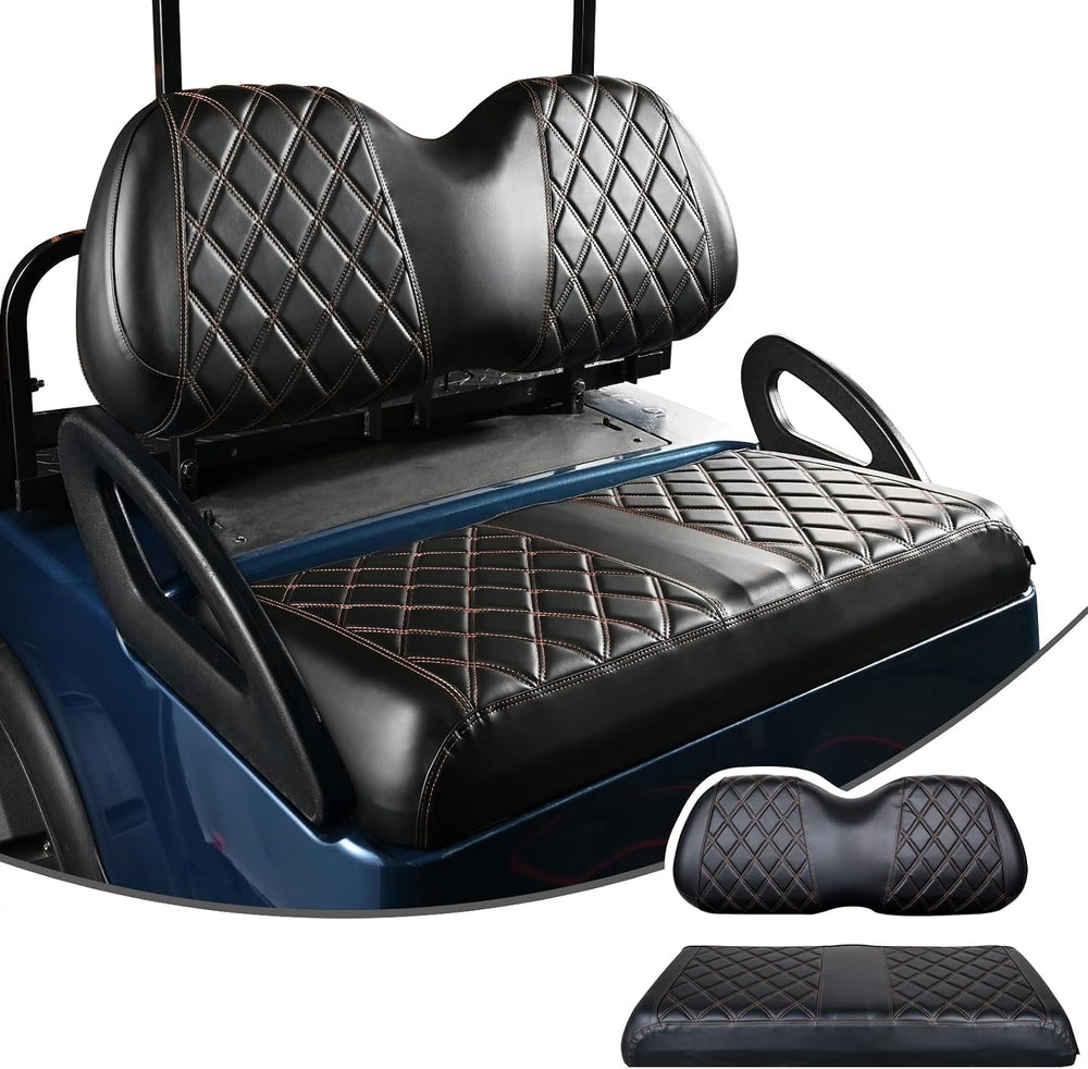Golf Cart Diamond Vinyl Seat Covers Fits Club Car Precedent 2004-UP