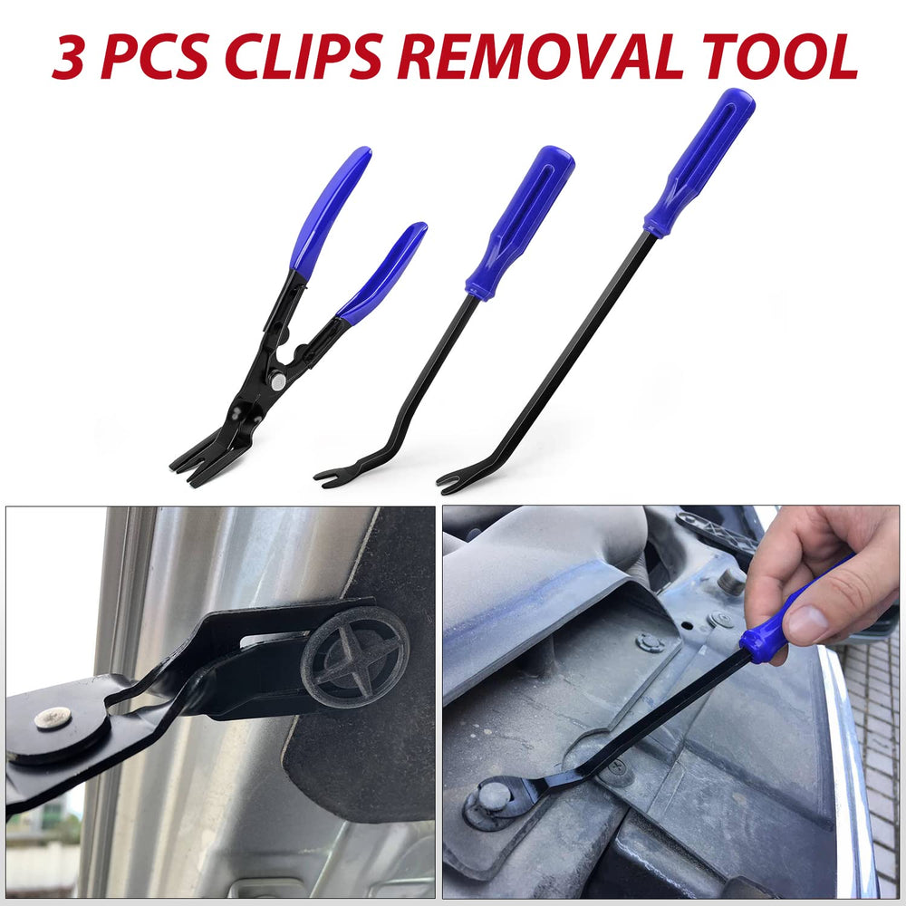 Nilight 200Pcs Trim Removal Tool, Auto Push Pin Bumper Retainer Clip Set