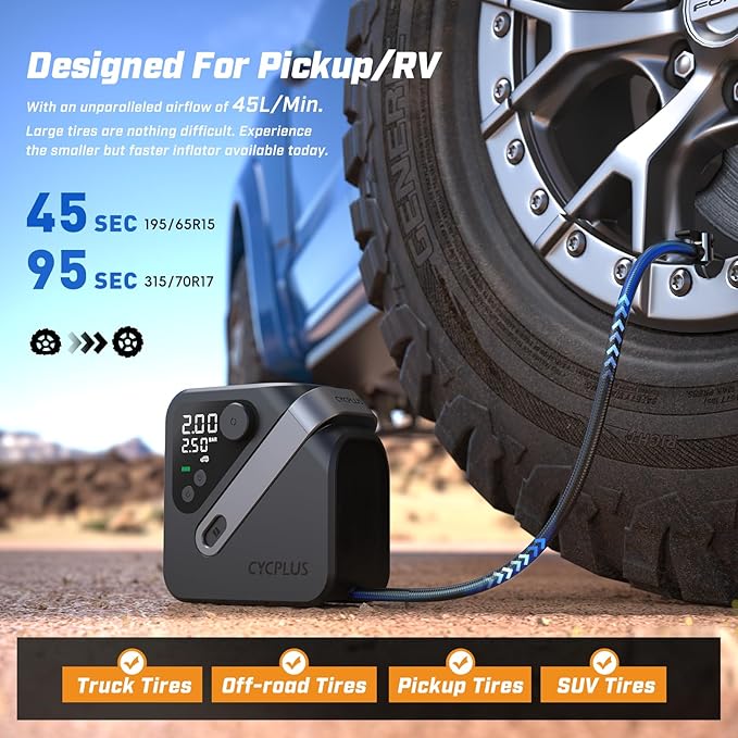 CYCPLUS AL7 Tire Inflator Portable Air Compressor
