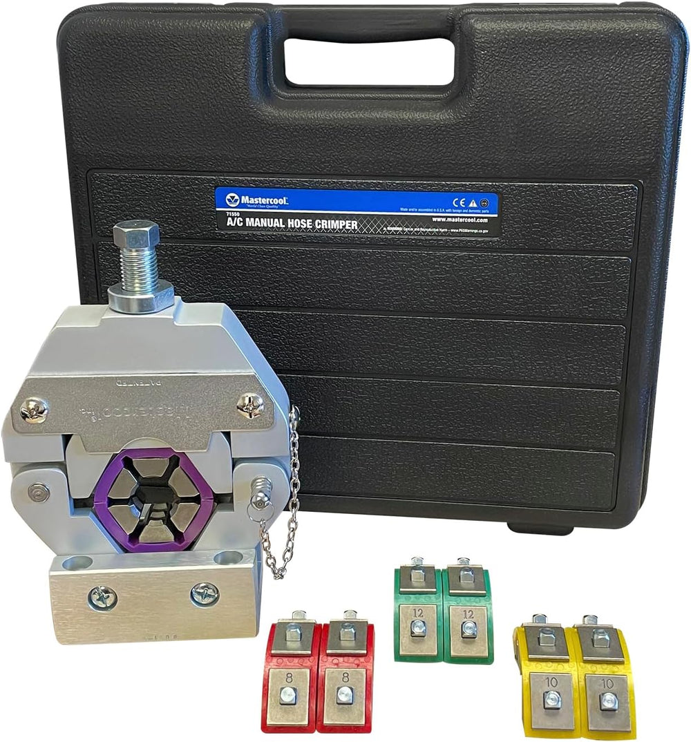 Mastercool 71550 Manual A/C Hose Crimper