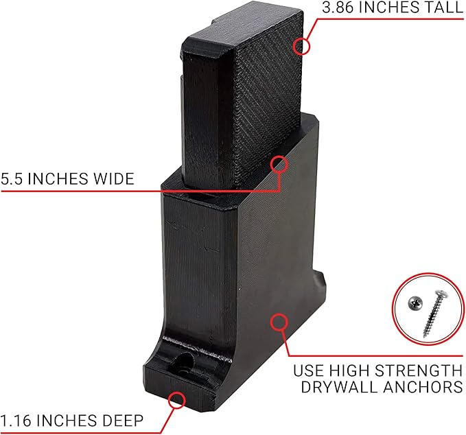 Spartan Mounts Locking .223/5.56 Rifle Mount Wall Display | Low Profile