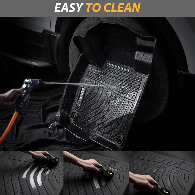 AIPOIL® Floor Mats for 2012-2018 Ford Focus | All-Weather | Easy to Clean |