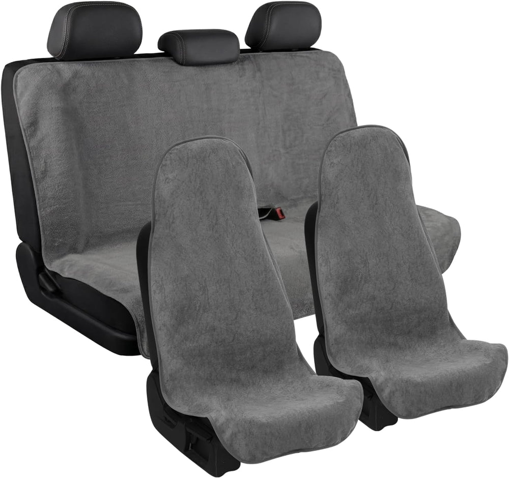 Waterproof Car Seat Cover Full Sets Interior Sets Universal Fits Car Sweat To...