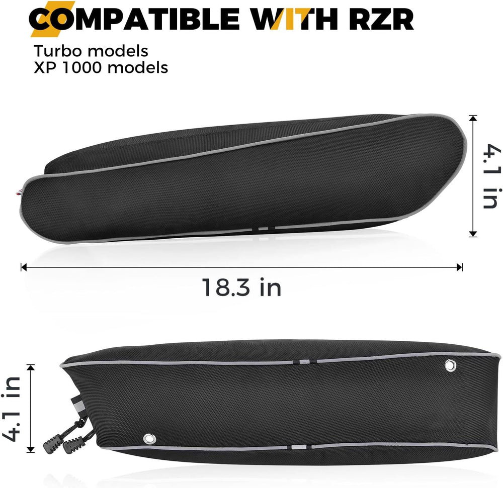 KEMIMOTO 2023-2014 XP 1000 Rear Bed Storage Bags 1680D Water-Resistant | Comp...