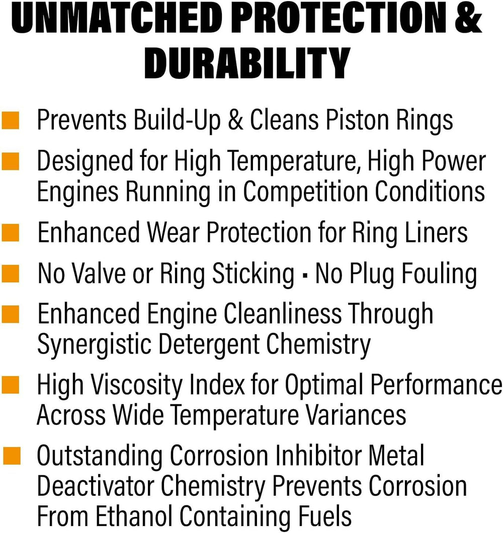 TRIAX Power Sport 2T Full Synthetic, All Season, 2 Cycle Engine Oil | For Pow...