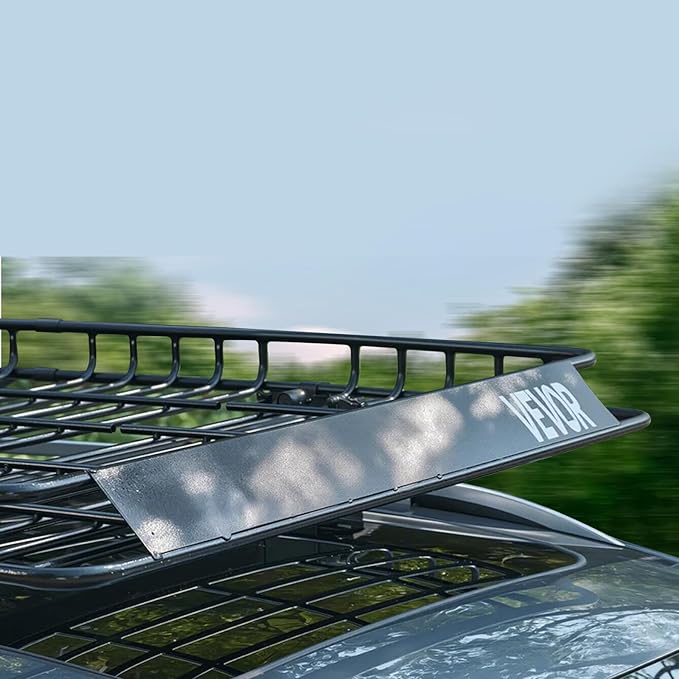 VEVOR Roof Rack Basket, Universal Rooftop Cargo Carrier