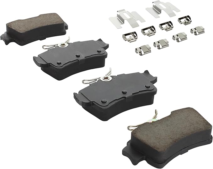 Premium Ceramic Rear Brake Pads Compatible