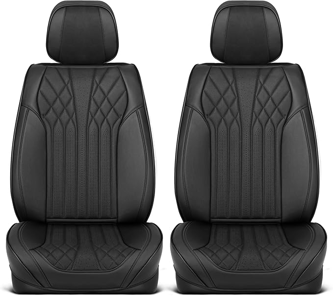 Elite Edition Faux Leather & Suede Seat Covers