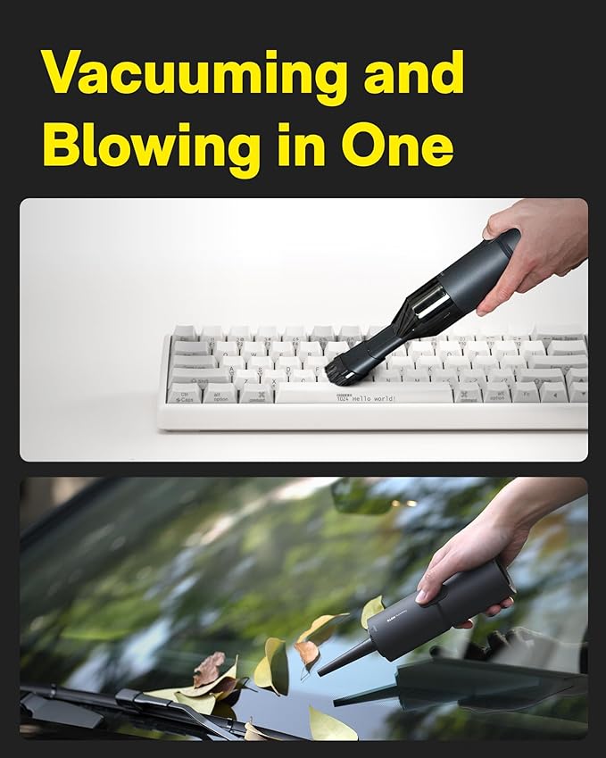 HOTO Handheld Vacuum Cleaner Cordless, Desk Vacuum Cleaner Compressed Electric