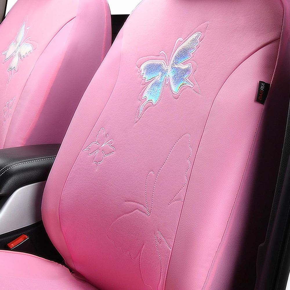 Flying Banner Butterfly car seat Covers ful Set Fashion Universal Lady Woman ...