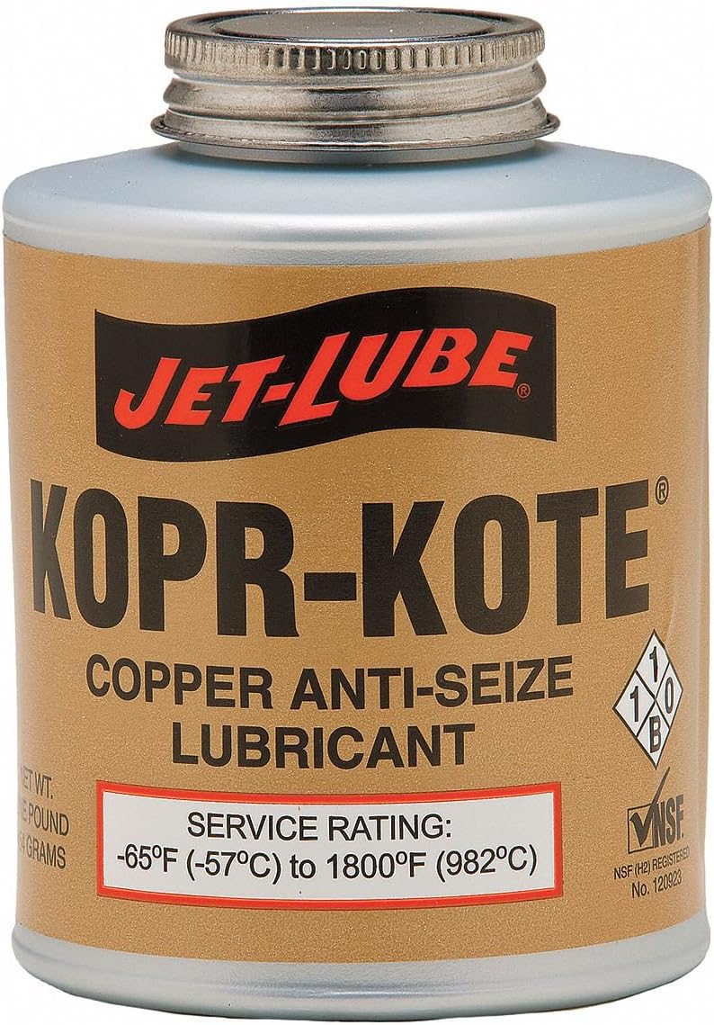 Jet-Lube - 10004 Kopr-Kote Industrial 1lb Brush Top