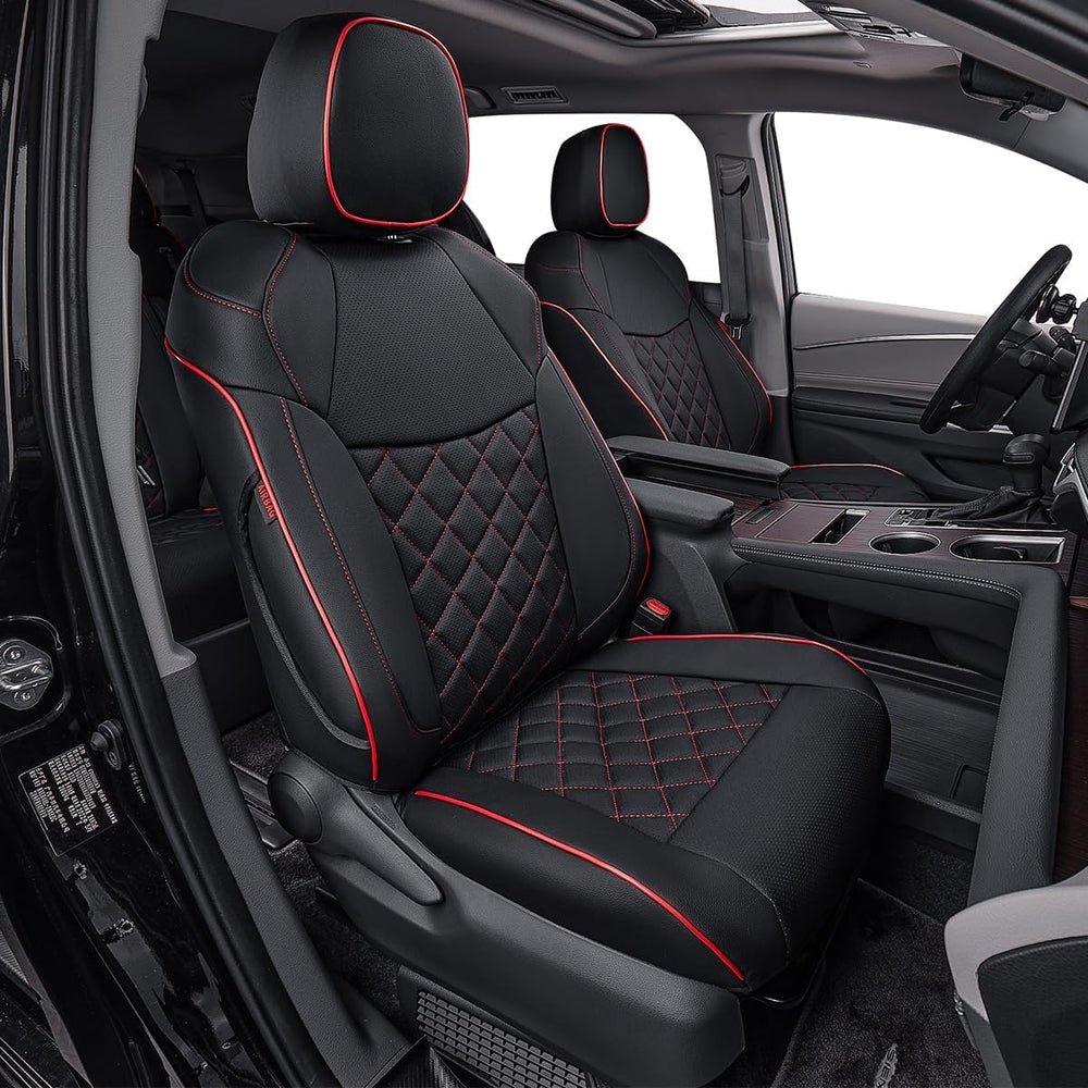 EKR Sienna Seat Covers for 2011-2020 Toyota Sienna L, 7 Seats, 2nd Row Captain